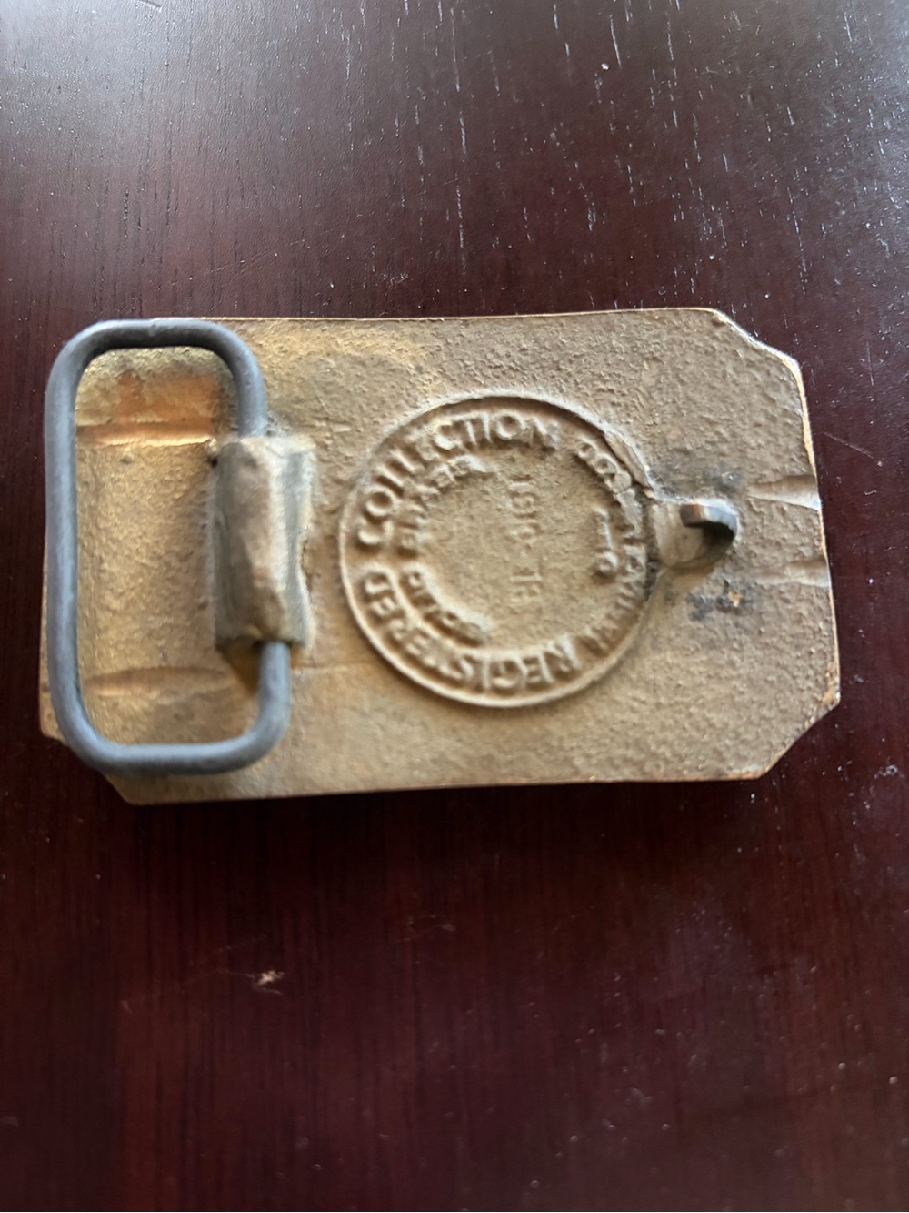 Nevada Prospector Country Solid Brass Belt Buckle - Picture 2 of 3